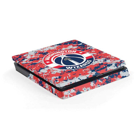 NBA Washington Wizards Camo Digi PS4 Slim Skin