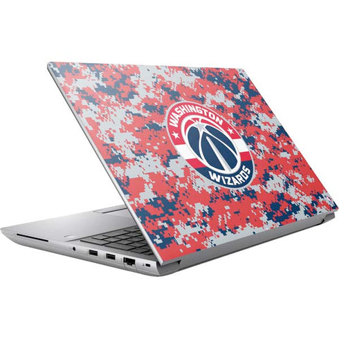 NBA Washington Wizards Camo Digi HP ZBook Fury 16 G10 Skin
