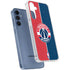 NBA Washington Wizards Canvas Split Galaxy A55 5G Clear Case