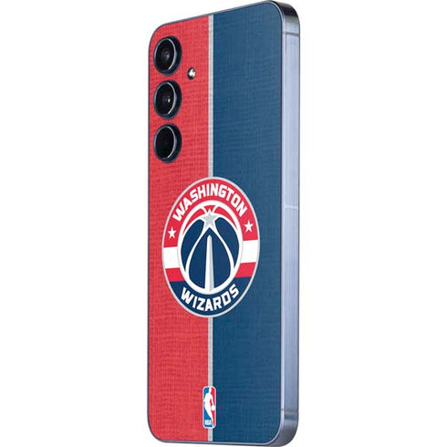 NBA Washington Wizards Canvas Split Galaxy A55 5G Skin