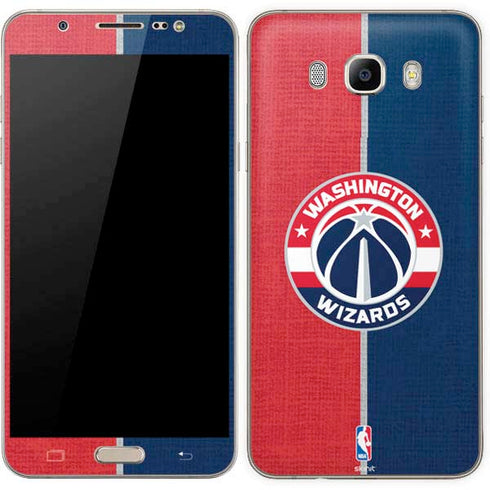 NBA Washington Wizards Canvas Split Galaxy J7 Skin