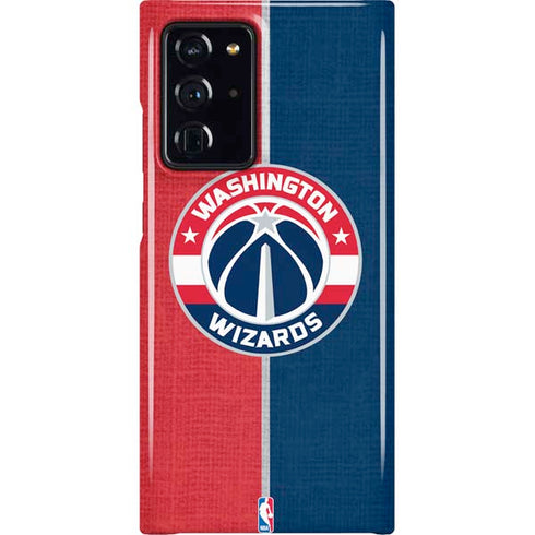 NBA Washington Wizards Canvas Split Galaxy Cases