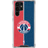 NBA Washington Wizards Canvas Split Galaxy S23 Ultra Clear Case