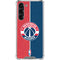 NBA Washington Wizards Canvas Split Galaxy S24 FE Clear Case