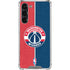 NBA Washington Wizards Canvas Split Galaxy S24 FE Clear Case