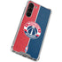 NBA Washington Wizards Canvas Split Galaxy S24 FE Clear Case