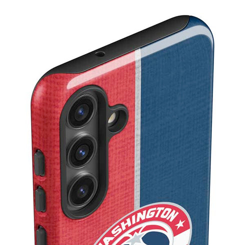 NBA Washington Wizards Canvas Split Galaxy S25 Impact Case
