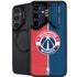 NBA Washington Wizards Canvas Split Galaxy S25 Kickstand Case