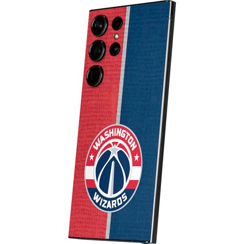 NBA Washington Wizards Canvas Split Galaxy S25 Ultra Skin
