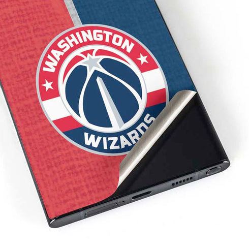 NBA Washington Wizards Canvas Split Galaxy S25 Ultra Skin