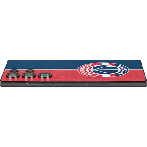 NBA Washington Wizards Canvas Split Galaxy S25 Ultra Skin