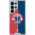 NBA Washington Wizards Canvas Split Galaxy S25 Ultra Clear Case