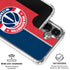 NBA Washington Wizards Canvas Split Galaxy S26 Clear Case