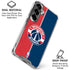 NBA Washington Wizards Canvas Split Galaxy S26 Clear Case