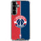 NBA Washington Wizards Canvas Split Galaxy S26 Plus Clear Case