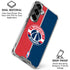 NBA Washington Wizards Canvas Split Galaxy S26 Plus Clear Case