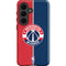 NBA Washington Wizards Canvas Split Galaxy S26 Plus Impact Case