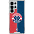 NBA Washington Wizards Canvas Split Galaxy S26 Ultra Clear Case