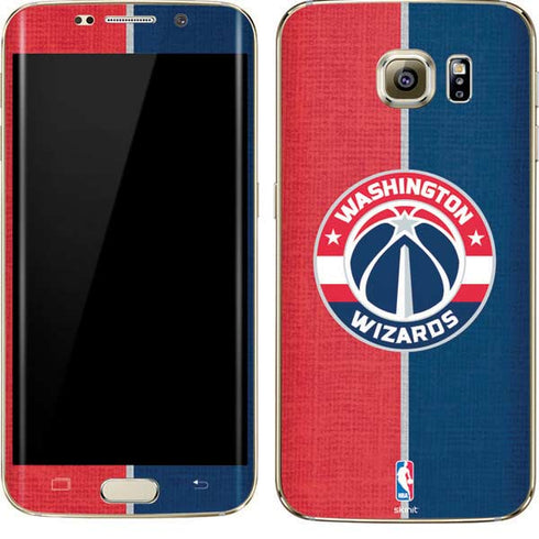 NBA Washington Wizards Canvas Split Galaxy S7 Edge Skin