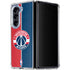 NBA Washington Wizards Canvas Split Galaxy Z Fold5 5G Clear Case