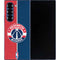 NBA Washington Wizards Canvas Split Galaxy Z Fold6 Skin
