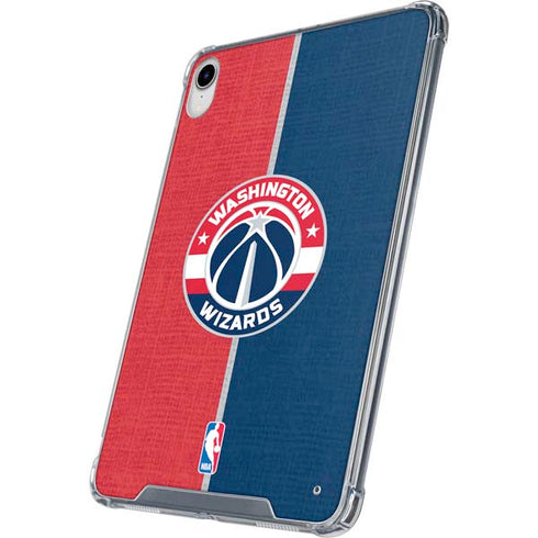 NBA Washington Wizards Canvas Split iPad 11th Gen (2025) Clear Case
