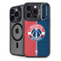 NBA Washington Wizards Canvas Split iPhone 15 Pro Max Kickstand Case