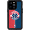 NBA Washington Wizards Canvas Split iPhone 15 Pro Waterproof Case
