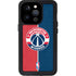 NBA Washington Wizards Canvas Split iPhone 15 Pro Waterproof Case