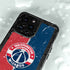 NBA Washington Wizards Canvas Split iPhone 15 Pro Waterproof Case