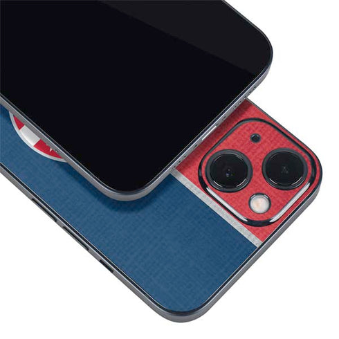 NBA Washington Wizards Canvas Split iPhone 15 Skin