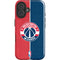 NBA Washington Wizards Canvas Split iPhone 16 Impact Case
