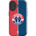 NBA Washington Wizards Canvas Split iPhone 16 Impact Case