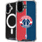 NBA Washington Wizards Canvas Split iPhone 16 MagSafe Case