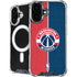 NBA Washington Wizards Canvas Split iPhone 16 MagSafe Case