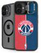 NBA Washington Wizards Canvas Split iPhone 16 Plus Kickstand Case