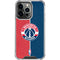 NBA Washington Wizards Canvas Split iPhone 16 Pro Max Clear Case