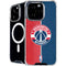 NBA Washington Wizards Canvas Split iPhone 16 Pro Max MagSafe Case