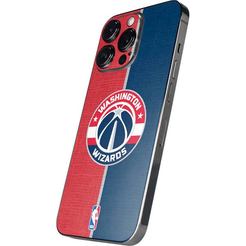 NBA Washington Wizards Canvas Split iPhone 16 Pro Max Skin