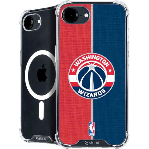 NBA Washington Wizards Canvas Split iPhone 16e MagSafe Case