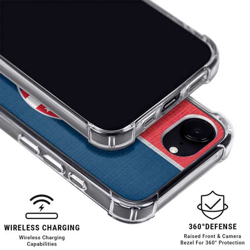 NBA Washington Wizards Canvas Split iPhone 16e MagSafe Case