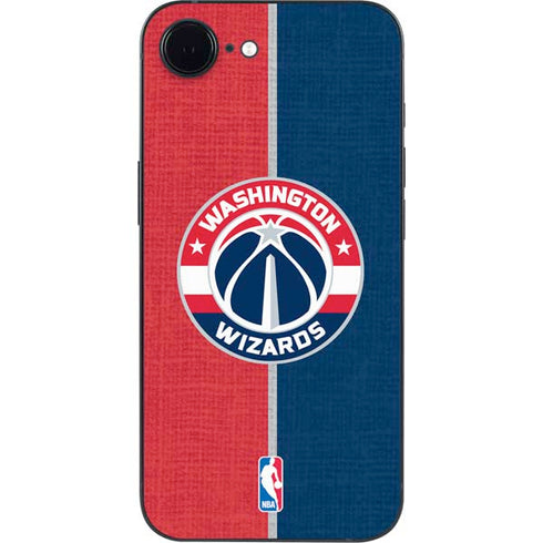 NBA Washington Wizards Canvas Split iPhone 16e Skin