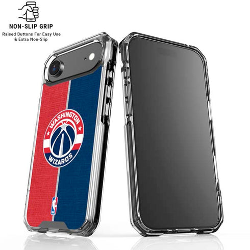 NBA Washington Wizards Canvas Split iPhone 17 Air MagSafe Case