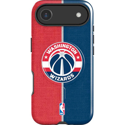NBA Washington Wizards Canvas Split iPhone 17 Air Magsafe Impact Case