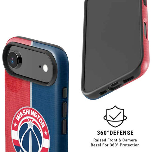 NBA Washington Wizards Canvas Split iPhone 17 Air Magsafe Impact Case