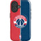 NBA Washington Wizards Canvas Split iPhone 17 Magsafe Impact Case