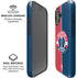 NBA Washington Wizards Canvas Split iPhone 17 Magsafe Impact Case