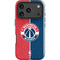 NBA Washington Wizards Canvas Split iPhone 17 Pro Impact Case