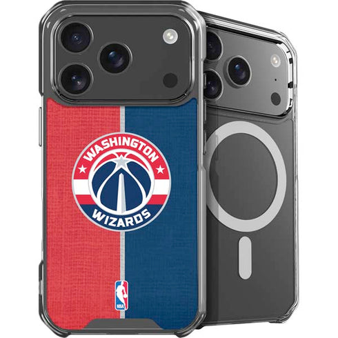 NBA Washington Wizards Canvas Split iPhone 17 Pro MagSafe Case