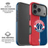 NBA Washington Wizards Canvas Split iPhone 17 Pro Magsafe Impact Case